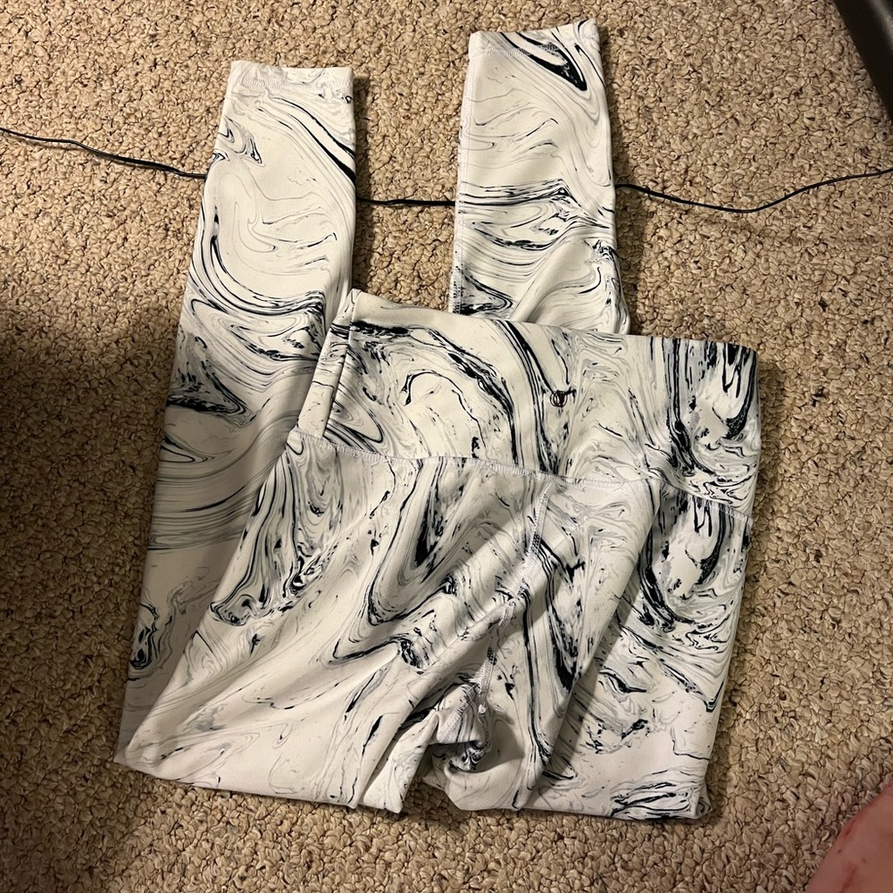Marble leggings